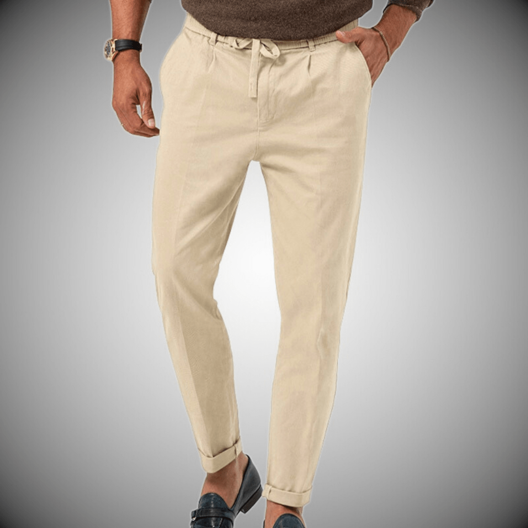 William | Men's Pants with Cord – Versatile, Casual and Trendy