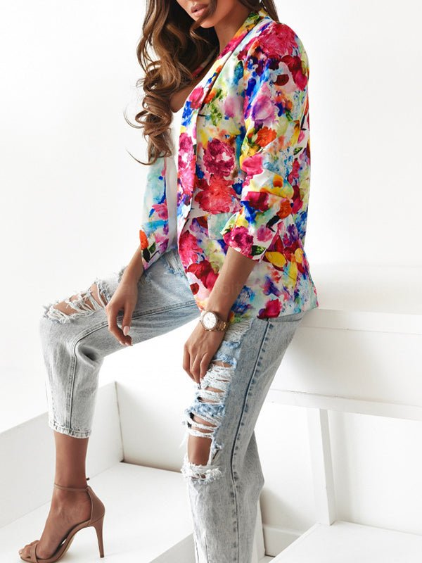 Joséphine | Chaqueta Colorida – Elegancia Tendencia y Dinámica