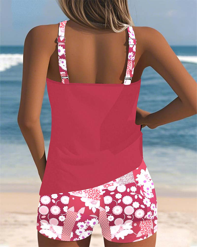 Samira | Ensemble Strand Dames - Bloemig Stijl