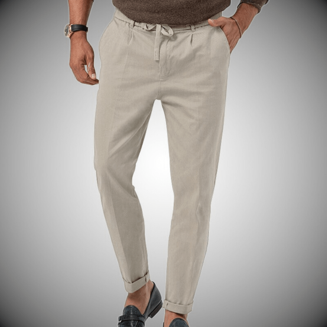 William | Men's Pants with Cord – Versatile, Casual and Trendy
