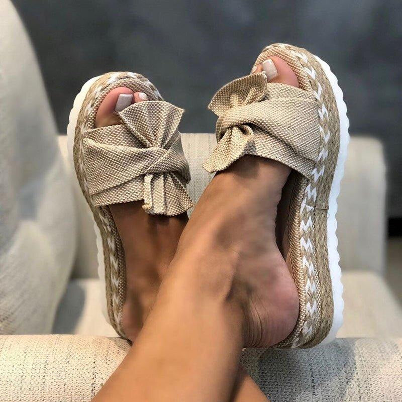 Malvina | Sandaler med knut och perfekt stöd