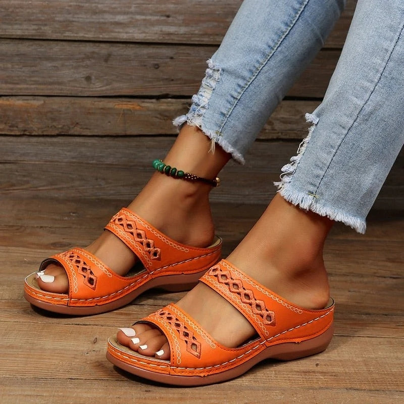 Renée | Sandaler Med To Remme – Komfort Og Daglig Stil