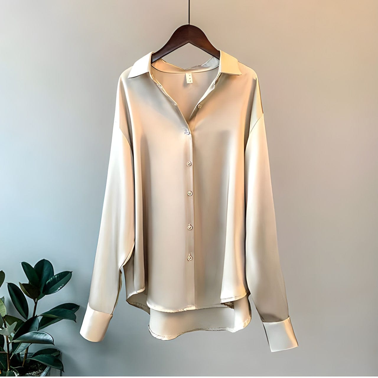 Émilie | Blouse Chic Et Polyvalente – Silhouette Structurée Et Moderne