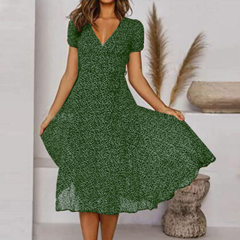 Nina | Fließendes Sommerkleid – V-Ausschnitt und absoluter Komfort