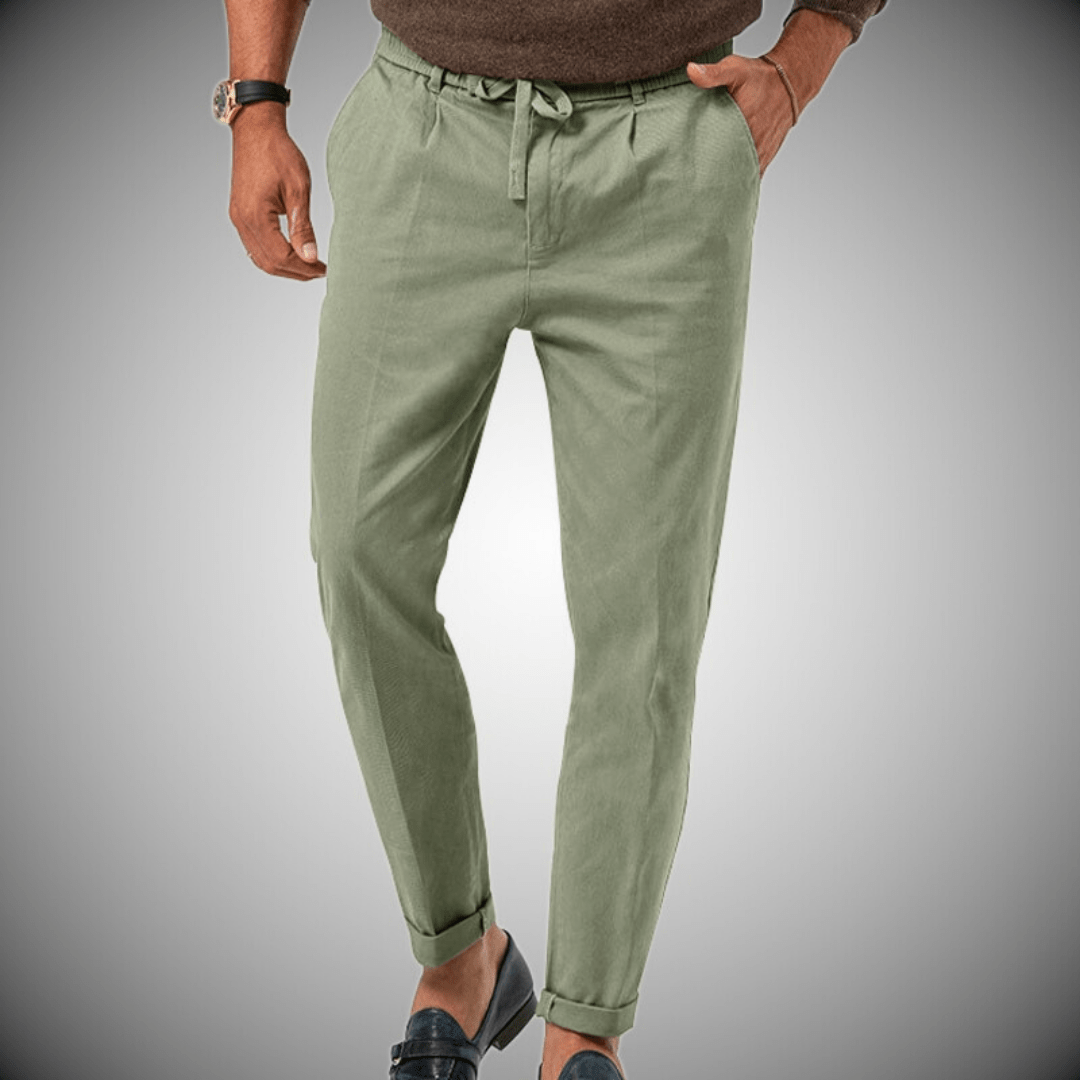 William | Men's Pants with Cord – Versatile, Casual and Trendy