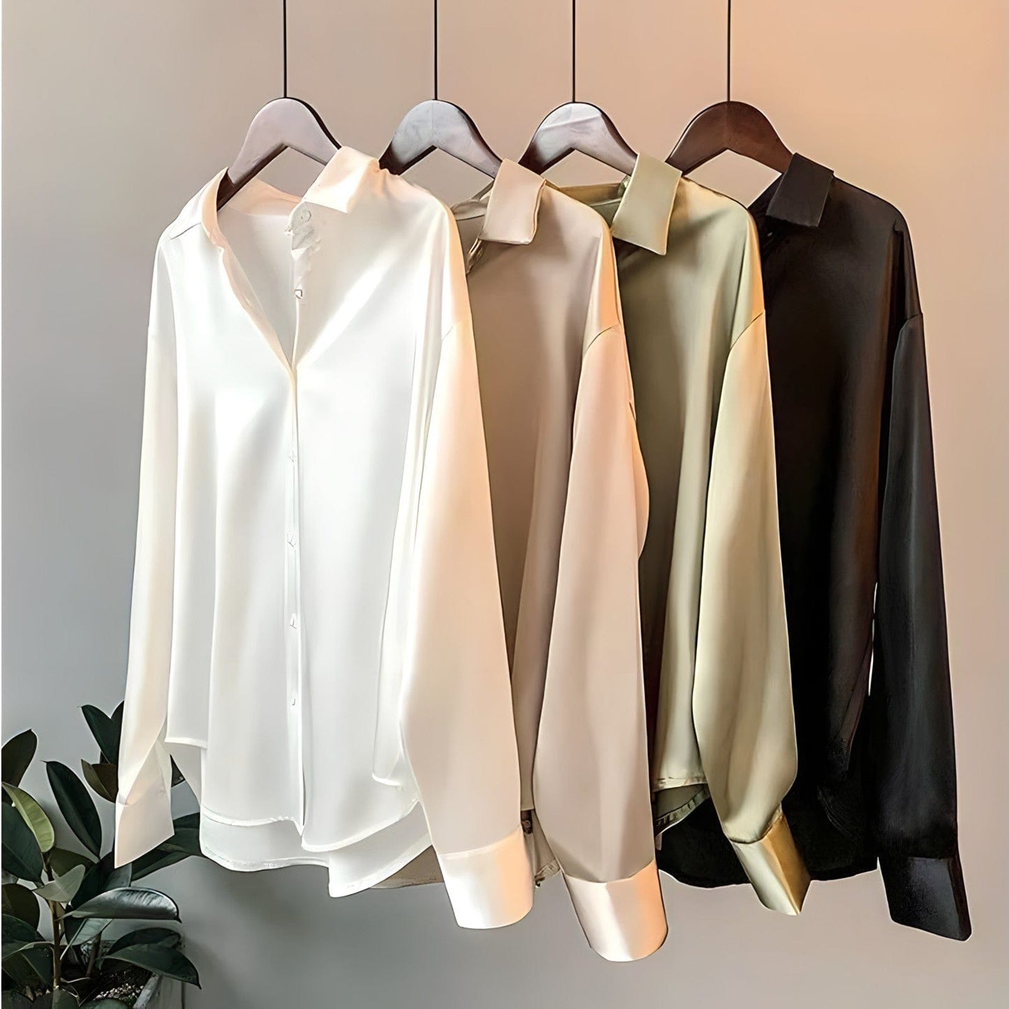 Émilie | Blouse Chic Et Polyvalente – Silhouette Structurée Et Moderne