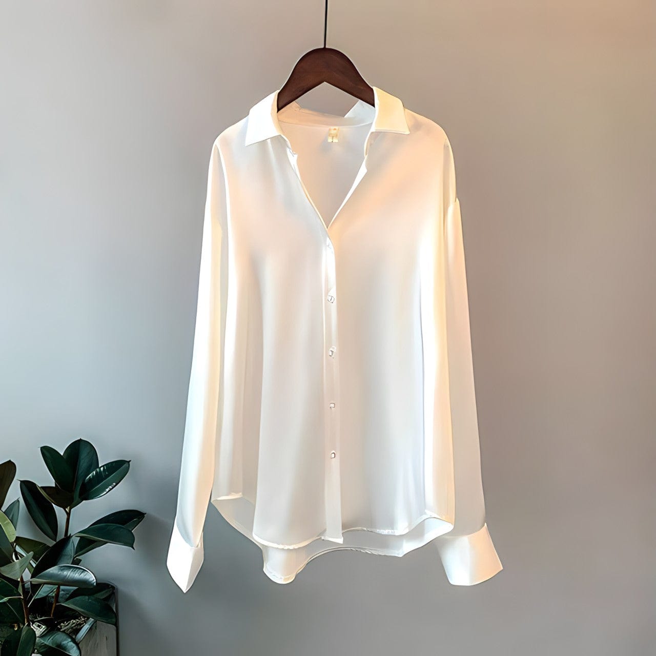 Émilie | Blouse Chic Et Polyvalente – Silhouette Structurée Et Moderne