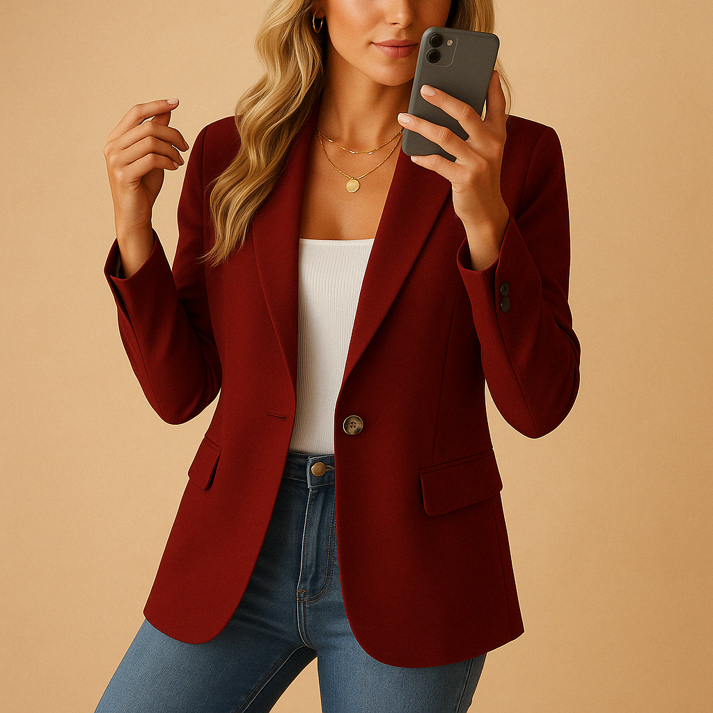 Mireille | Blazer s priliehavým strihom – Chic a univerzálny štýl