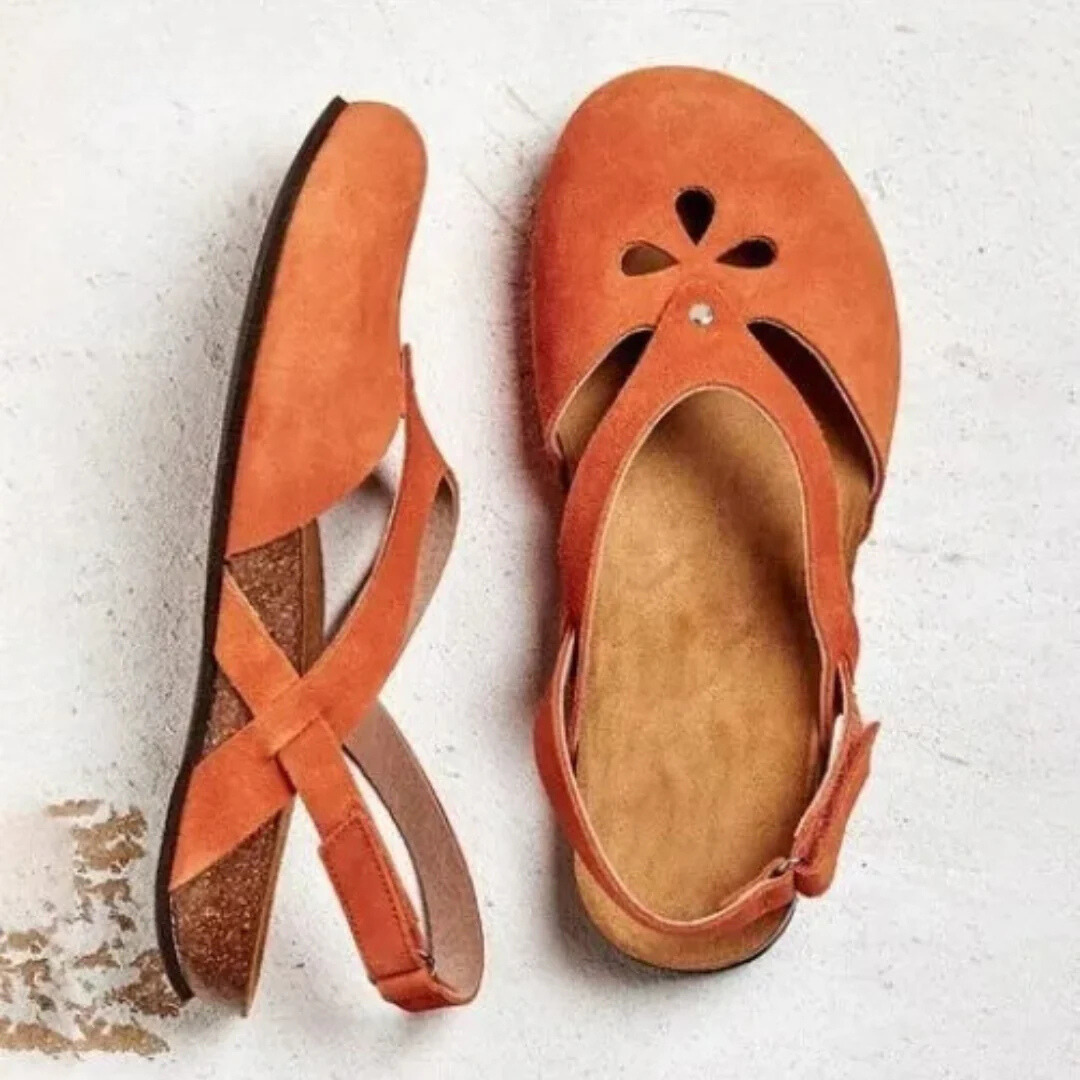 Albertine | Elegante Sandalen – Gesloten Neus En Veilige Pasvorm