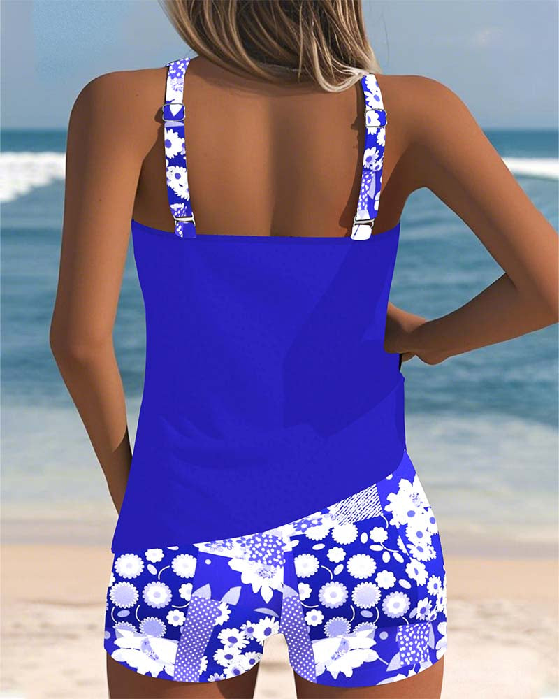 Samira | Ensemble Strand Dames - Bloemig Stijl