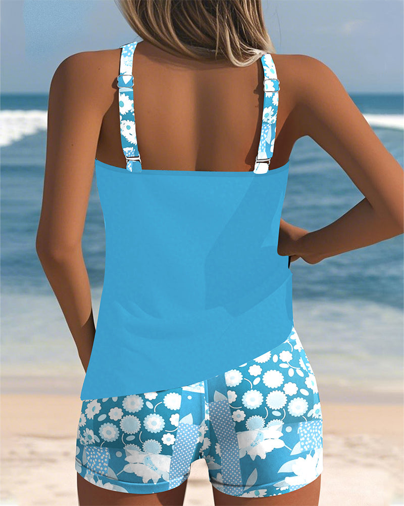 Samira | Ensemble Strand Dames - Bloemig Stijl
