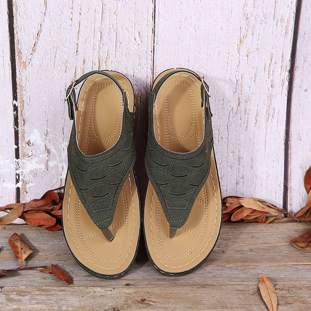Blanche | Sandalen mit verstellbarem Riemen – Einfachheit und Alltagsstil