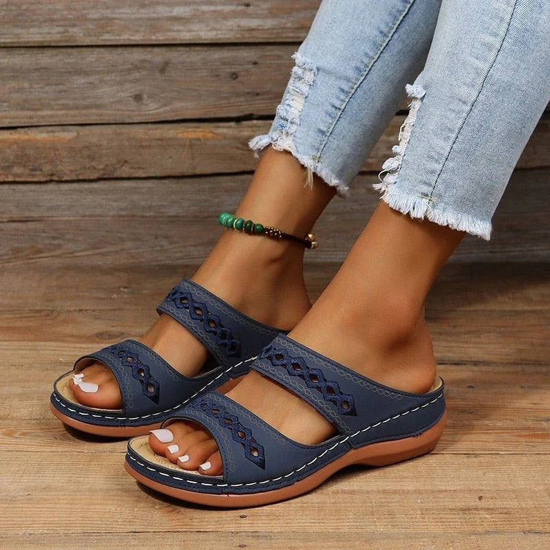 Renée | Sandaler Med To Remme – Komfort Og Daglig Stil
