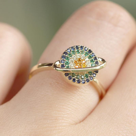 Aline | Elegant Anti-Stress Orbital Ring 