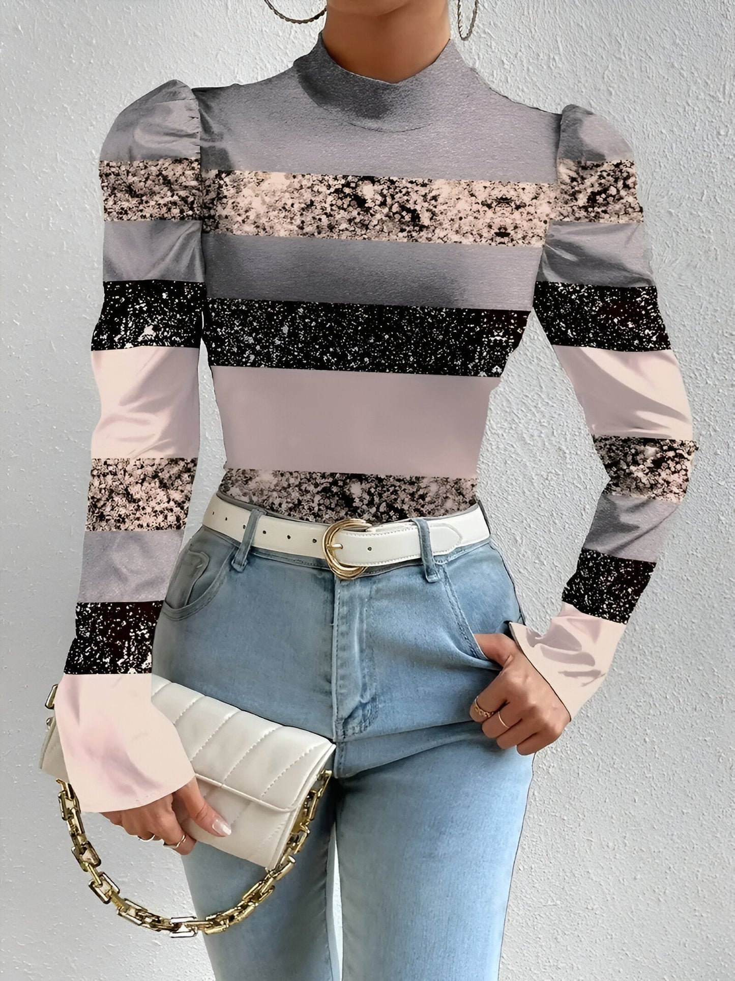 Elisa | Blusa Delicada Con Impresión Floral – Finura Y Modernidad 