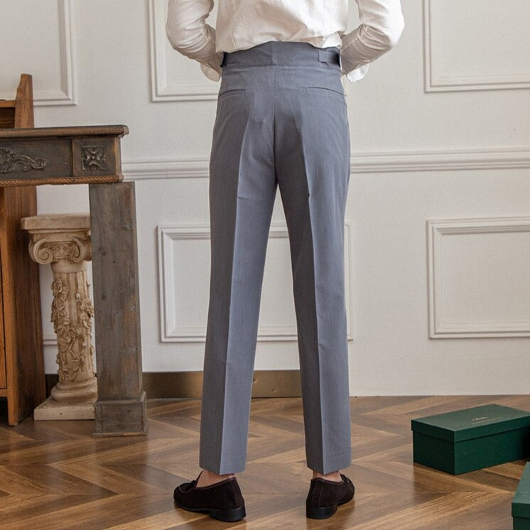 Axel | Pánske nohavice s vysokým pásom – Klasická a moderná elegancia 