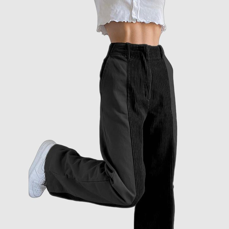 Serena | Elegant Cuffed Pants – Chic and Timeless Style 