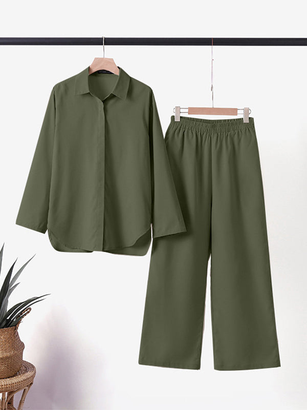 Leana | Conjunto Chic Desenfadado – Líneas Puras y Confort Asegurado 