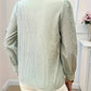 Cézanne | Blusa de Cuadros y Lazo Lavallière Elegante 