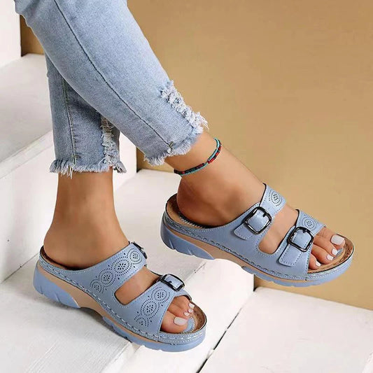 Raymonde | Sandales Ouvertes Femme – Style Estival Et Confortable