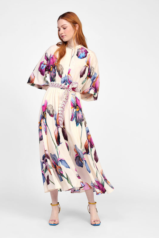 Maïfa | Vestido Largo Impreso – Elegancia Floral y Atractivo Fluido 
