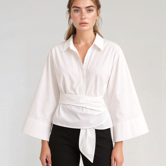 Elise | Cămașă Portofel de Vară – Eleganță Ușoară și Croială Femenină 