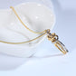 Lilou | Collier Silhouettes Enlacées Minimaliste