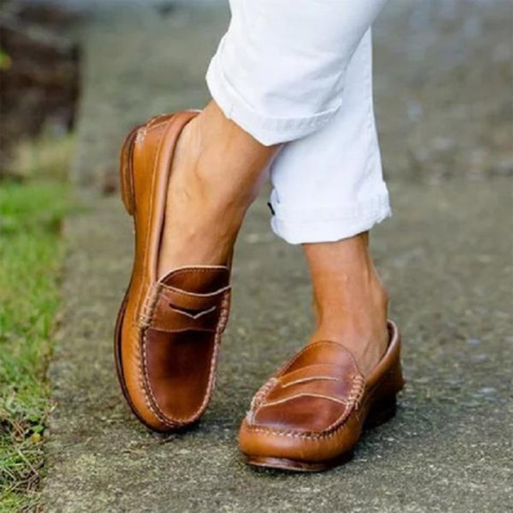 Louna-Vaaleanpunainen | Naisten Loafers – Siisti ja Monikäyttöinen 