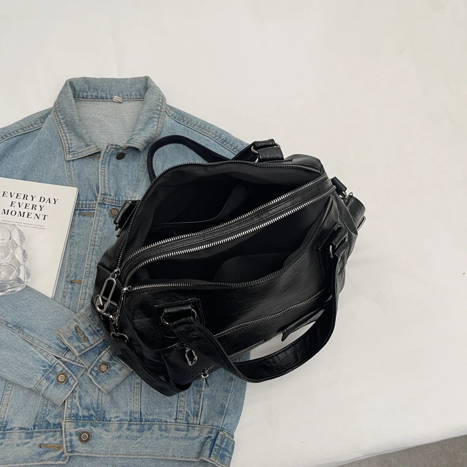 Amaya | Large Shoulder Bag for School – Elegance and Daily Comfort 