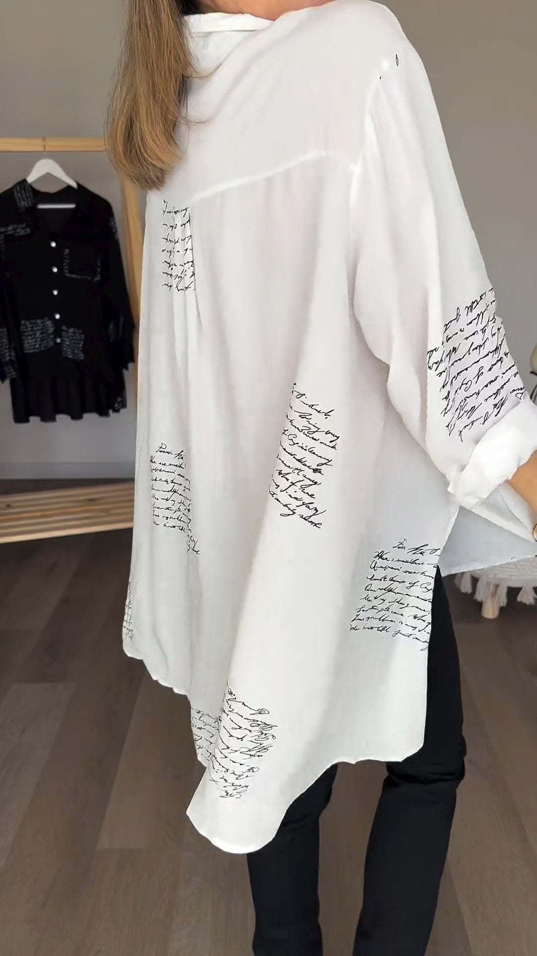 Sophie | Chemise Élégante D'Été – Touches Artistiques Et Modernes