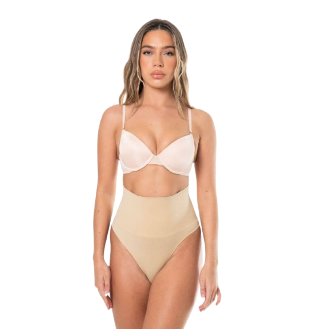 Nathalie | Fustă Modelatoare cu Talie Înaltă – Efect de Burtă Plat 