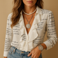 Honorine | Blouse Met Volants En V-Hals Voor Dames 