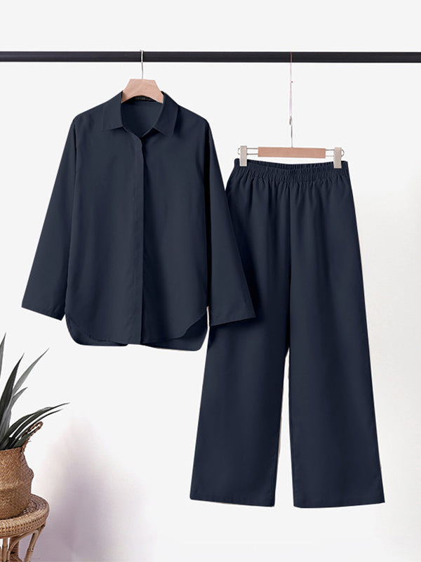Leana | Conjunto Chic Desenfadado – Líneas Puras y Confort Asegurado 