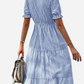 Freja | Abito Bohemien Chic a Righe 