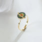 Aline | Anillo Orbital Elegante Antiestrés 