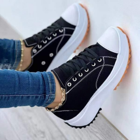 Nayla | Sneakers För Kvinna – Avslappnad Stil Och Säker Komfort 