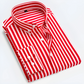 Idriss | Chemise à Rayures Fines – Coupe Ajustée & Style Polyvalent