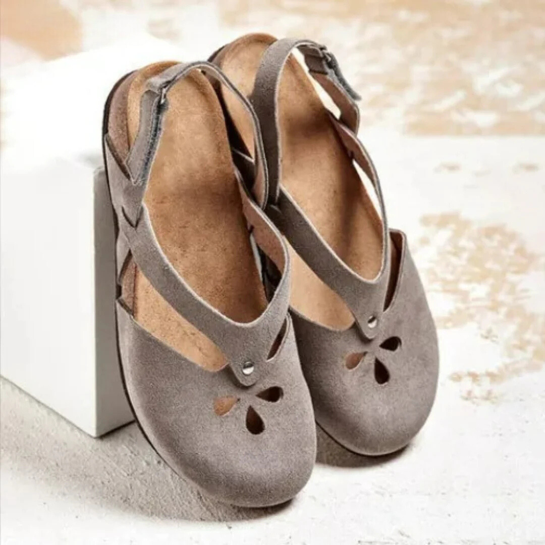 Albertine | Elegante Sandalen – Gesloten Neus En Veilige Pasvorm 