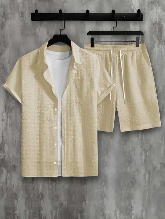Yvan | Elegant Summer Ensemble s Krátkymi Rukávmi 