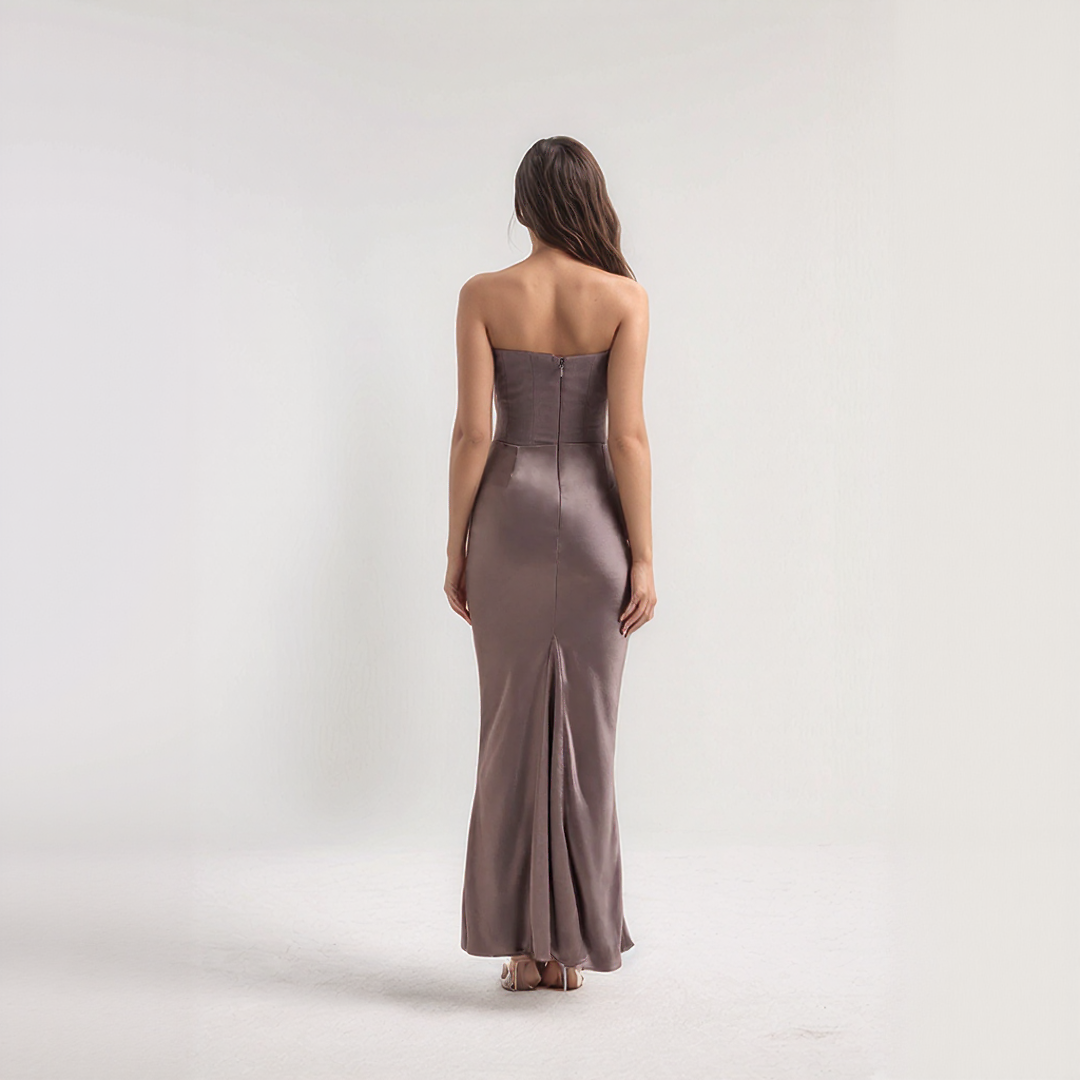 Fadel | Elegant Korsetjurk – Maxi Lengte En Verfijnde Stijl 