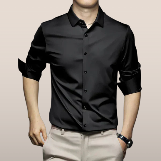 Marius | Pánská Přiléhavá Košile – Chic a Uvolněný Styl 