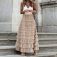 Elise|Romantic Ruffled Skirt for an Elegant Silhouette 